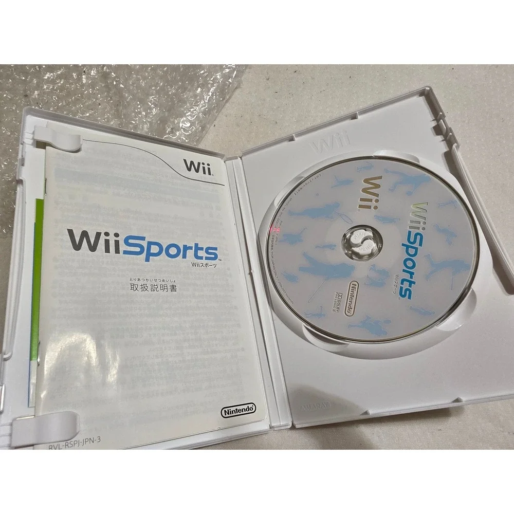 Wii‎ Sports Nintendo Wii Japan NTSC-J Version RVL-RSPJ-JPN-1 CIB Complete